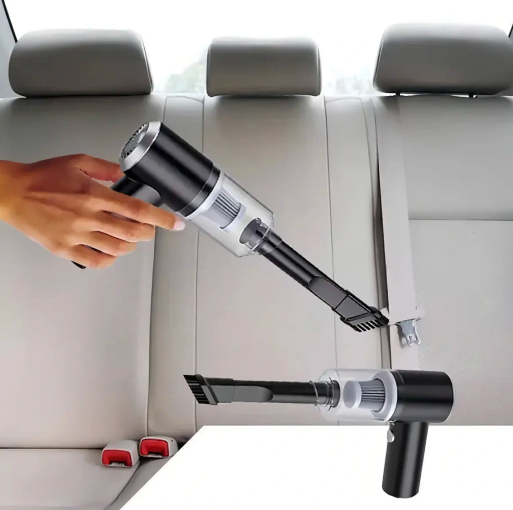 Aspiradora Auto Portátil Inalámbrica 2 en 1 Recargable USB