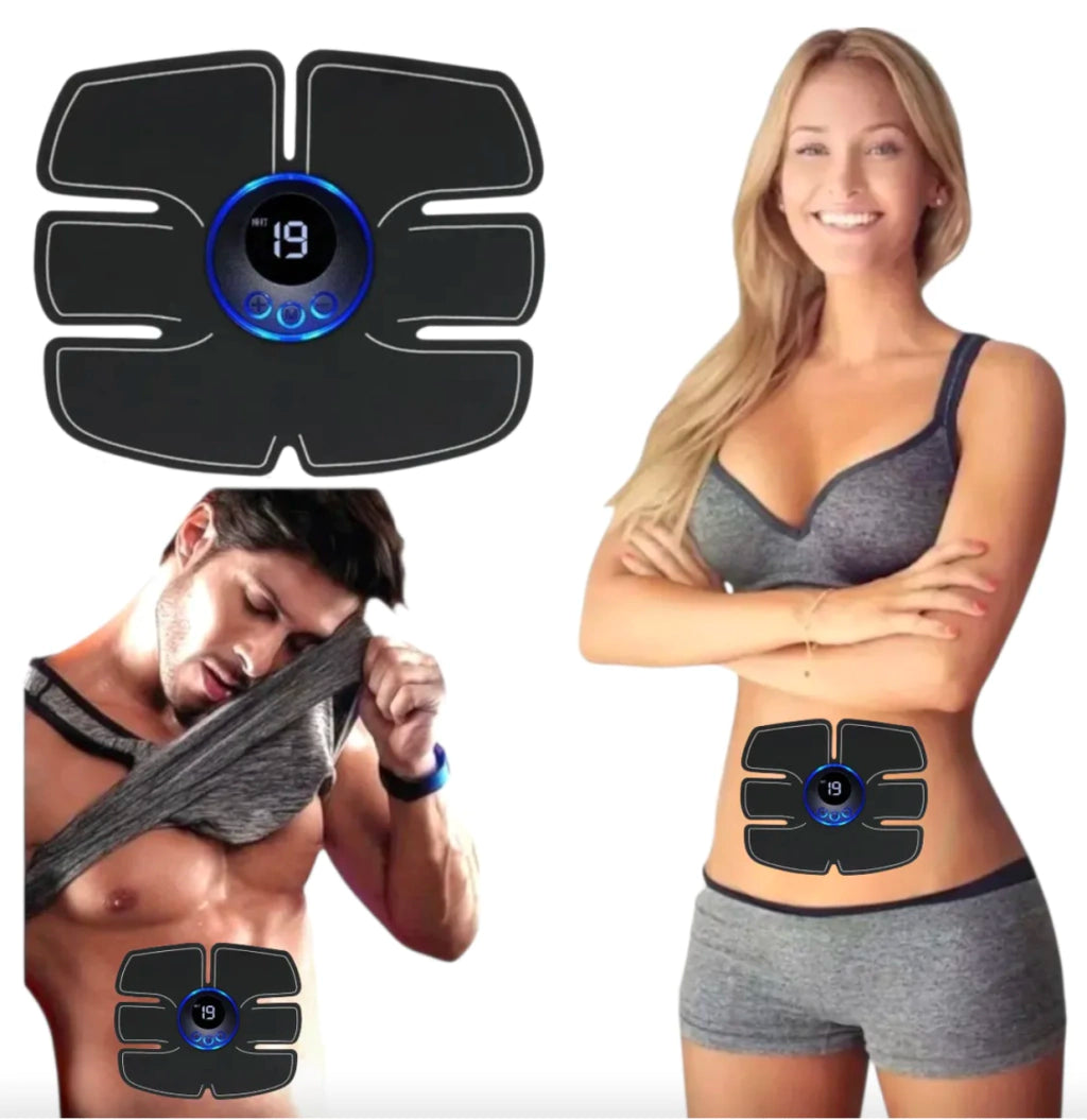 Electroestimulador Para Abdomen Y Brazos Unisex Estomago Plano