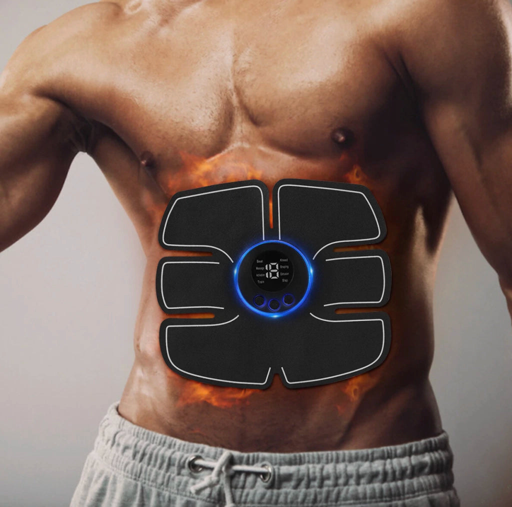 Electroestimulador Para Abdomen Y Brazos Unisex Estomago Plano