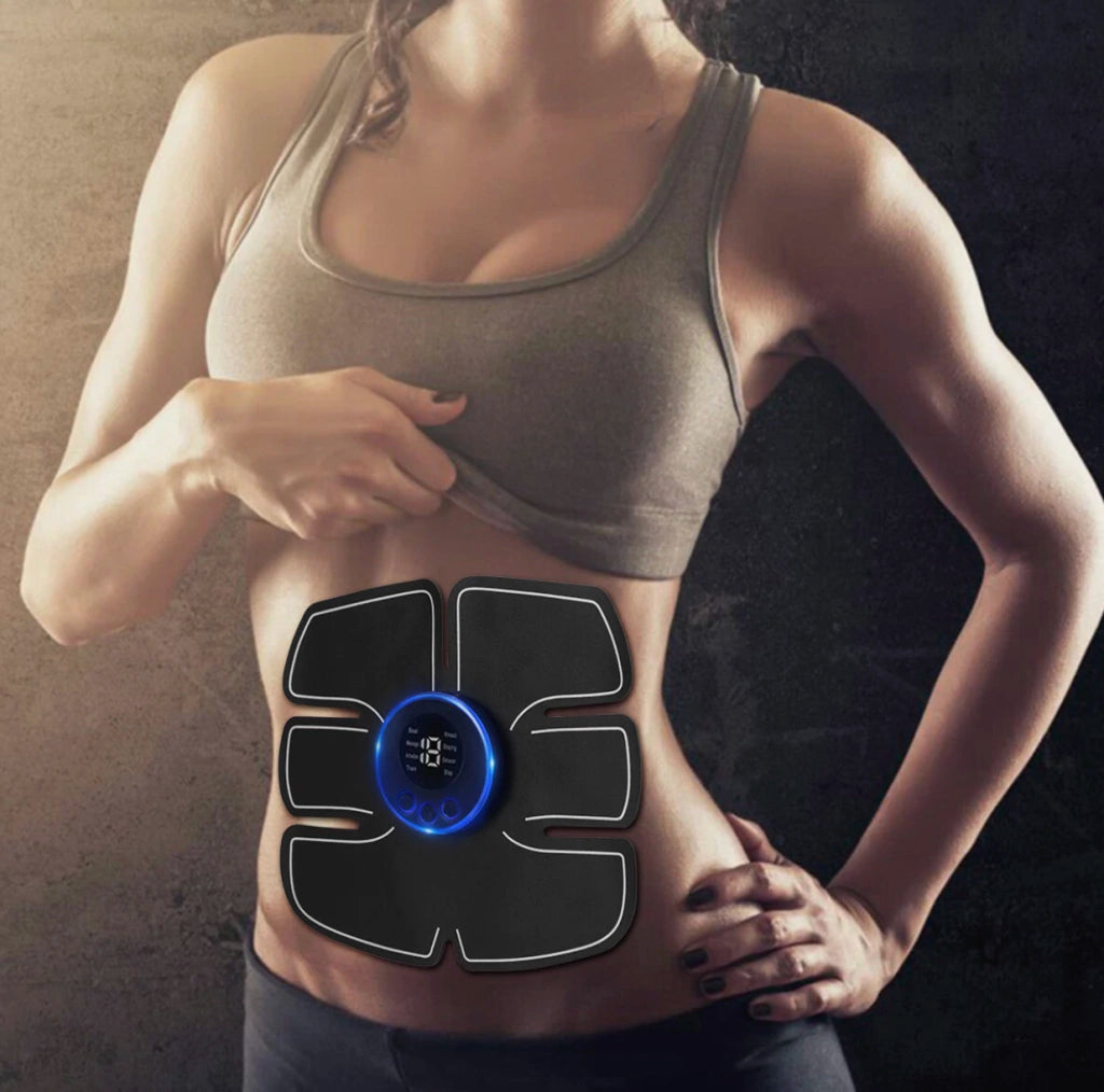 Electroestimulador Para Abdomen Y Brazos Unisex Estomago Plano