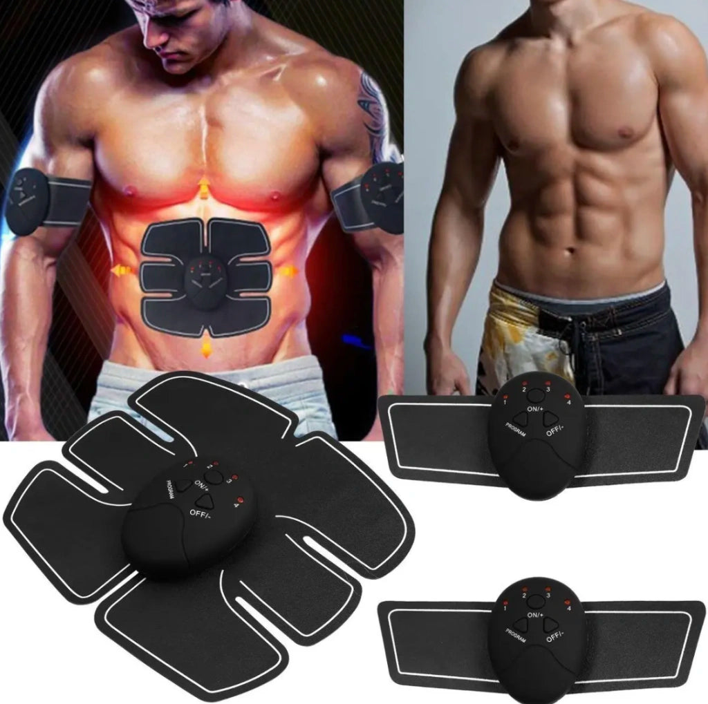 Electroestimulador Para Abdomen Y Brazos Unisex Estomago Plano